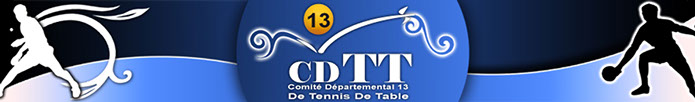 Comité départemental 13 de Tennis de Table